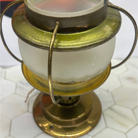 Vintage Brass Moe Marine Mariner Style Ceiling Porch Light - Picture 8 of 11